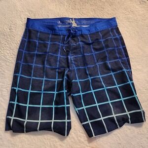 Old Navy Blue Swim Trunks Men's Size XL